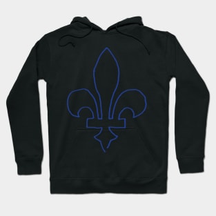 One line Quebec Hoodie